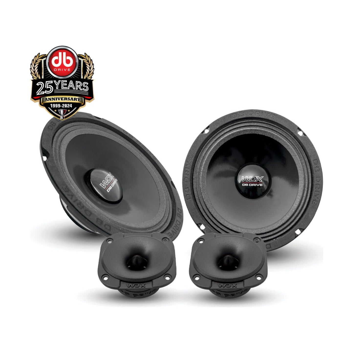 Set de Medios DB Drive WDX5N-6.5-2MTW 150w RMS 6.5 Pulgadas 4 Ohms 2 Vías
