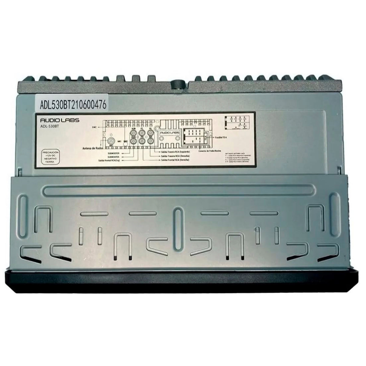 Autoestéreo AUDIO LABS 1 DIN AUDIO LABS DESMONT. APP USB BT 50WX4 - ADL-530BT