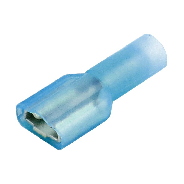 Paquete 100 Terminales Hembra Zapata Forrada Adl-fdfn2250