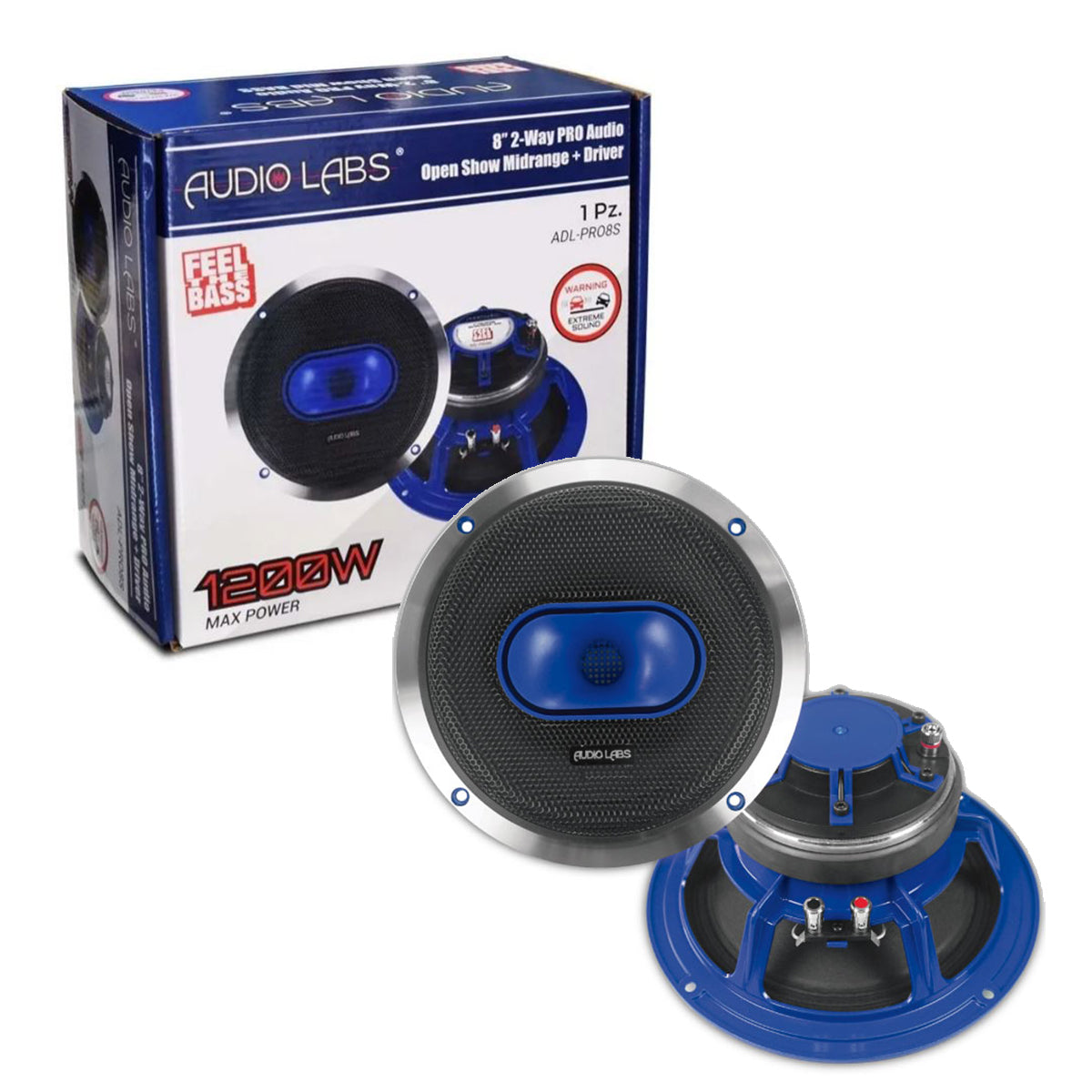 Medio Rango de 8" con Driver para Open Show – ADL-PRO8S
