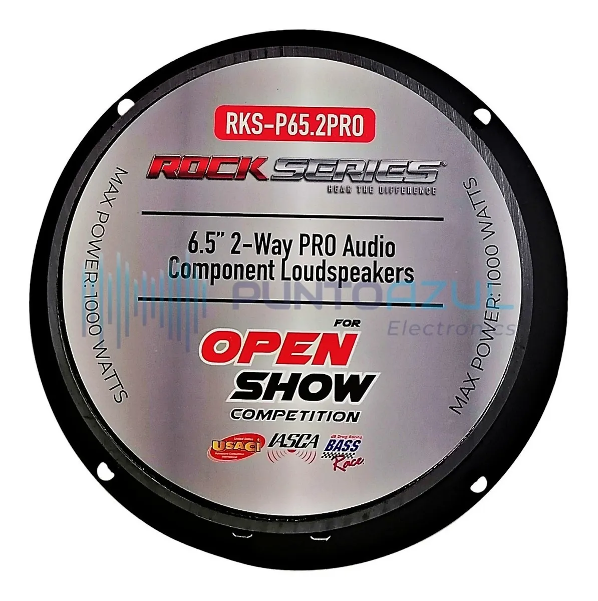 Set De Medios 6.5 Pulgadas Rockseries Rks-p65.2pro 1000w