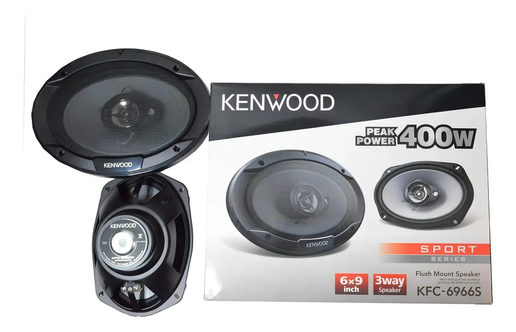 Par De Bocinas Kenwood Kfc-6966s 3 Vías
