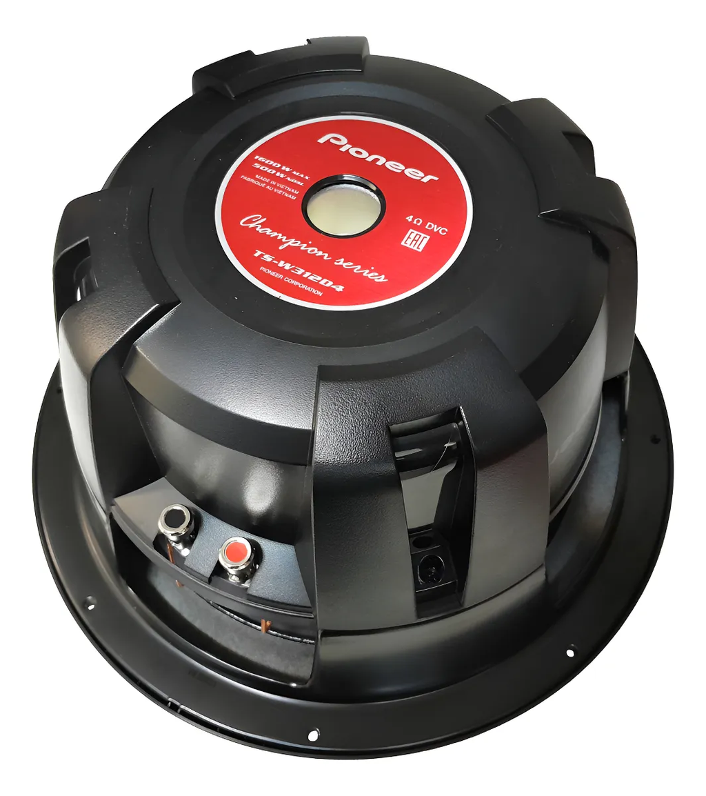 Subwoofer 12 Pulgadas Pioneer  Tsw312 D4 1600w Doble bobina