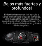 Subwoofer 12 Pulgadas Pioneer  Tsw312 D4 1600w Doble bobina