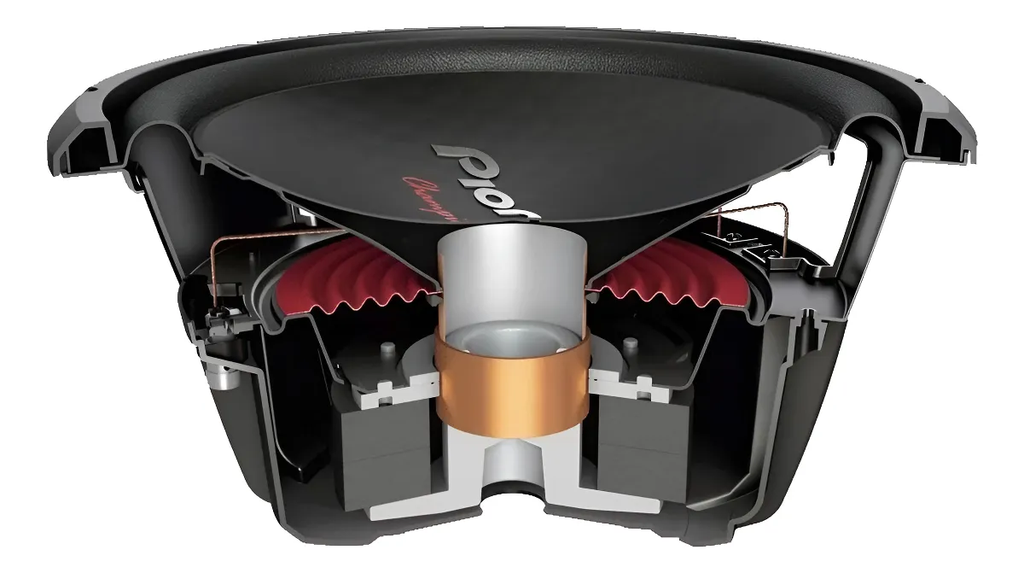 Subwoofer 12 Pulgadas Pioneer  Tsw312 D4 1600w Doble bobina