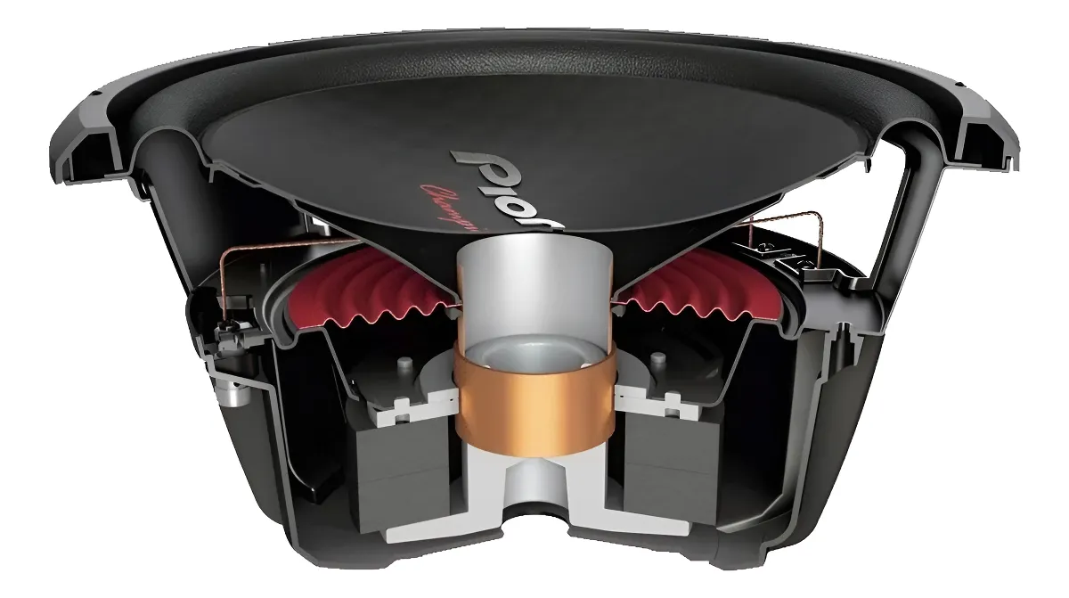 Subwoofer 12 Pulgadas Pioneer  Tsw312 D4 1600w Doble bobina