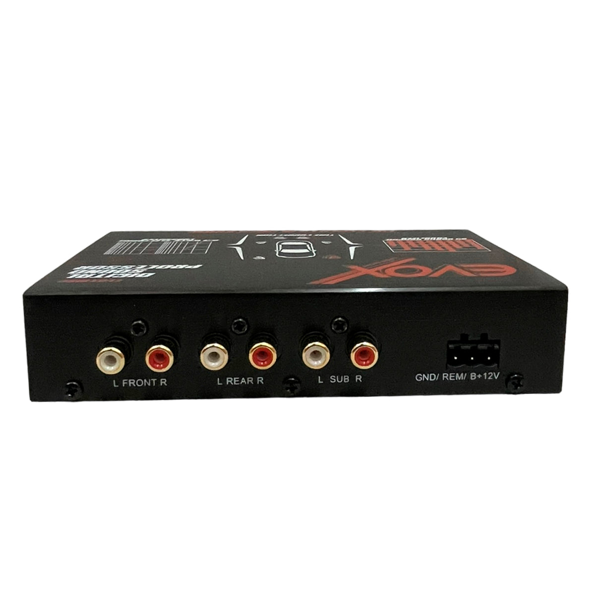 Ecualizador EVOX DSP, EQ 24 BANDAS, 2CH IN, 6CH OUT, BT - EVX1DSP