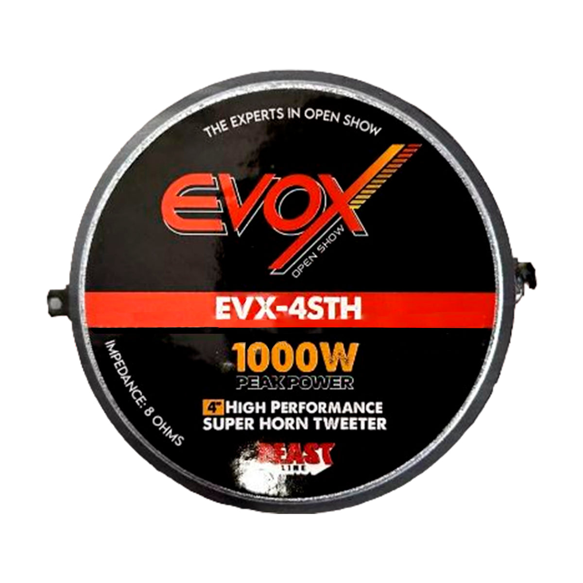 TWEETER HORN  EVOX 4" 500/1000W MAX 8 Ohms – EVX-4STH
