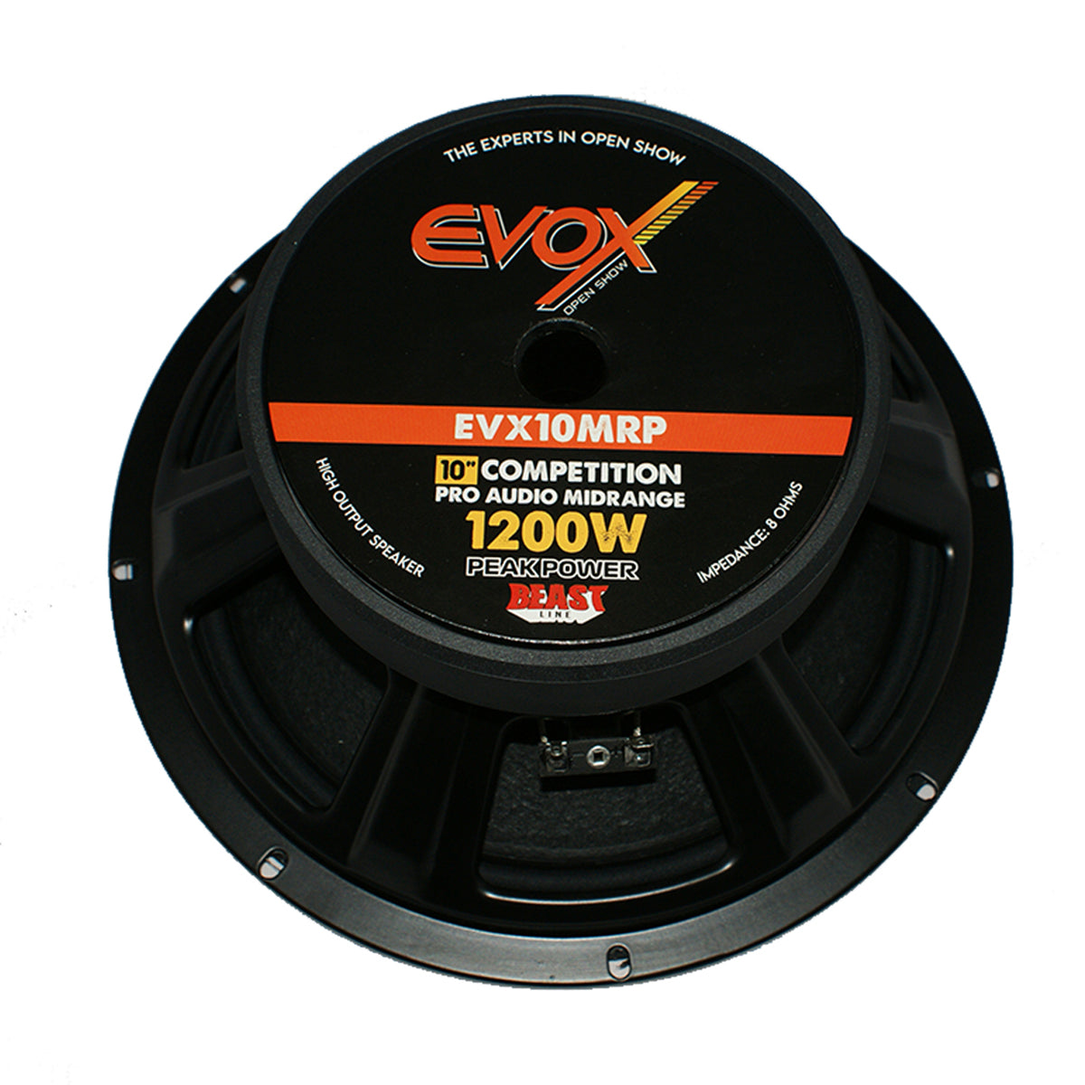 MEDIO RANGO EVOX 10" 600W/1200W MAX @8 Ohms – EVX10MRP