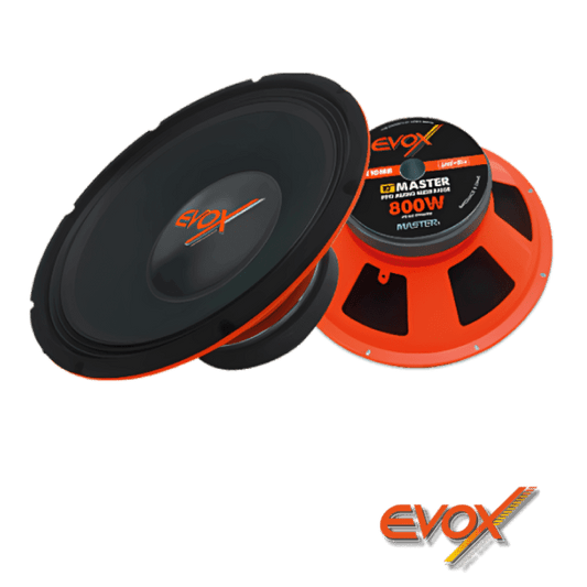 MEDIO RANGO EVOX 10" 400/800W MAX @8 Ohms – EVX10MR