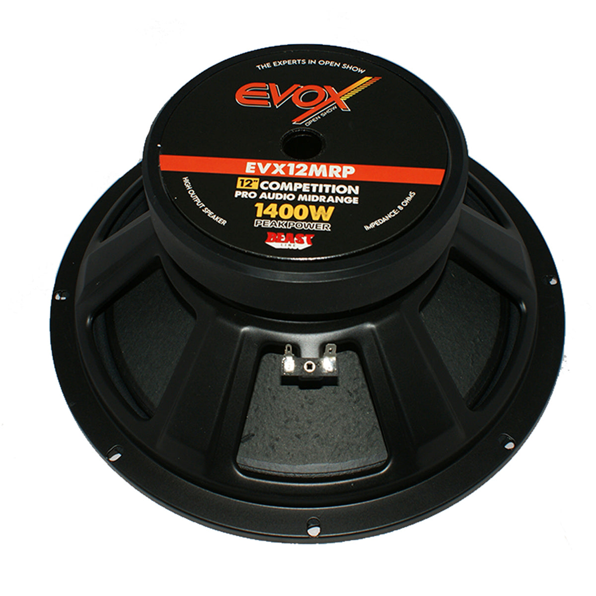 MEDIO RANGO EVOX 12" 700W/1400W MAX @8 Ohms – EVX12MRP