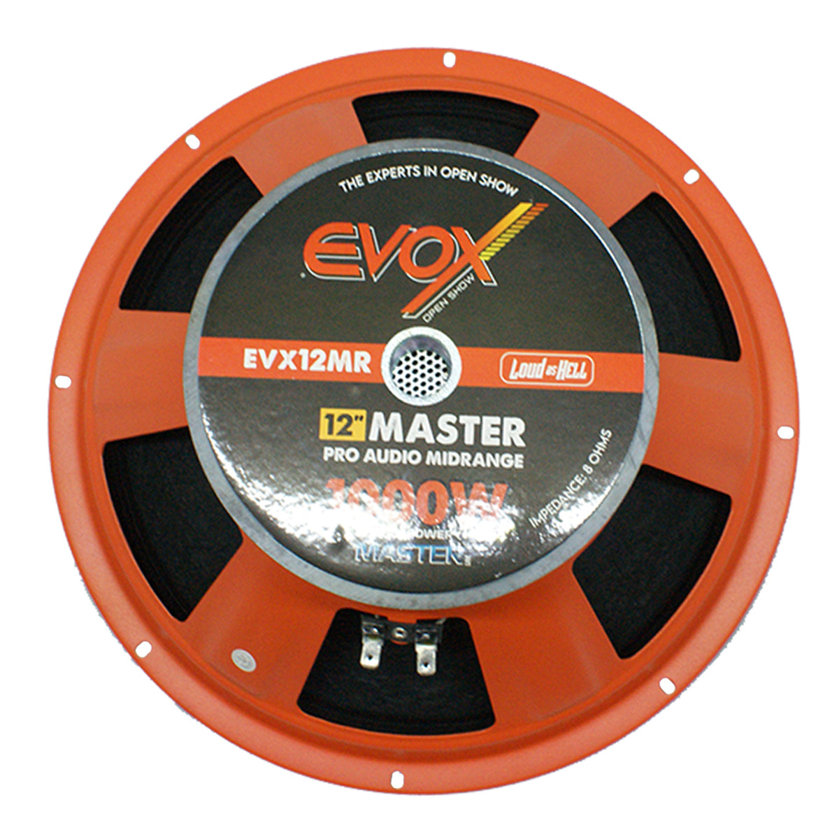 MEDIO RANGO EVOX 12" 500/1000W MAX @8 Ohms – EVX12MR