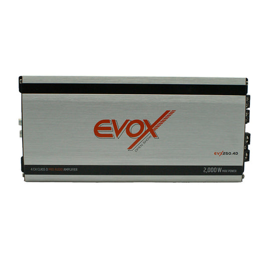 Amplificador EVOX CLASE D 250Wx4@4OHM SIGNATURE – EVX250.4D