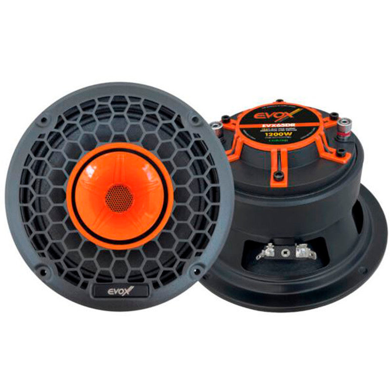 MEDIO RANGO CON DRIVER EVOX 6.5" 600/1200W @8+8ohms – EVX65DR