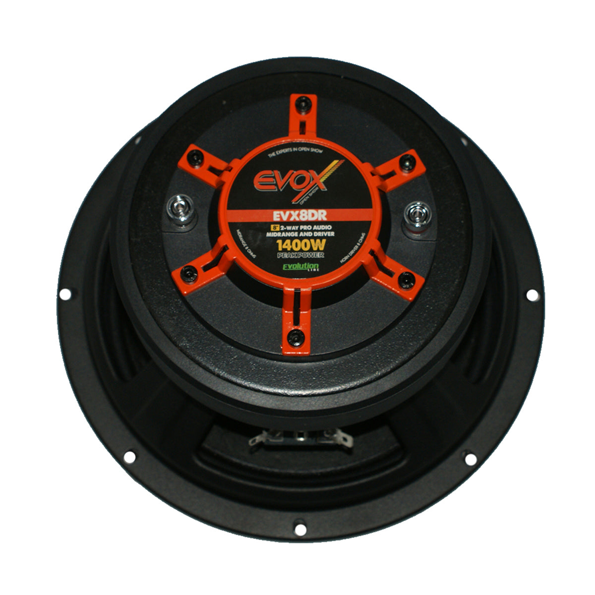 MEDIO RANGO EVOX CON DRIVER 8" 700W/1400W@8+8 Ohms – EVX8DR