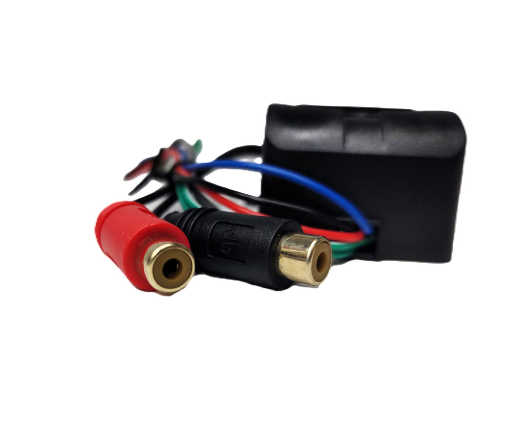 Convertidor De Alta A Baja Hi-low Db Link Hlc5r Con Salida De Disparo Remoto 2 Canales Rca 12 Volts Negro