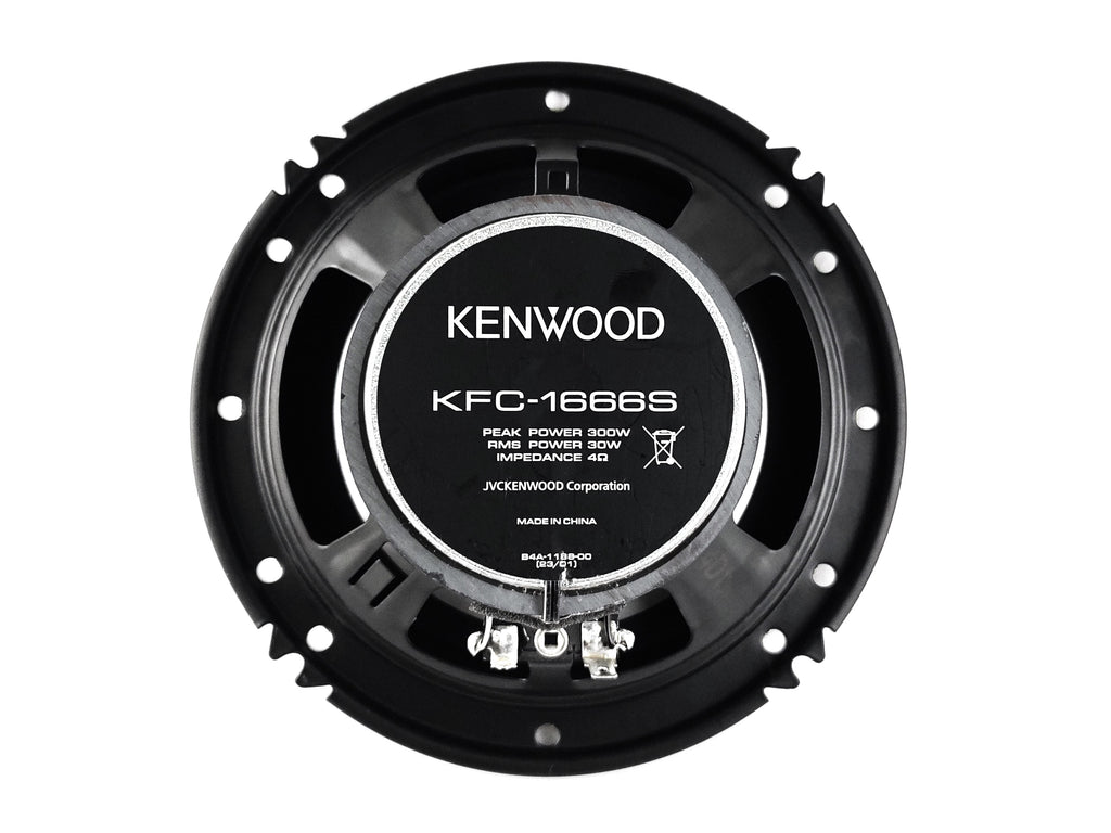 Bocinas Coaxiales 6.5 Pulgadas Kenwood Kfc-1666s 2 Vías 300w