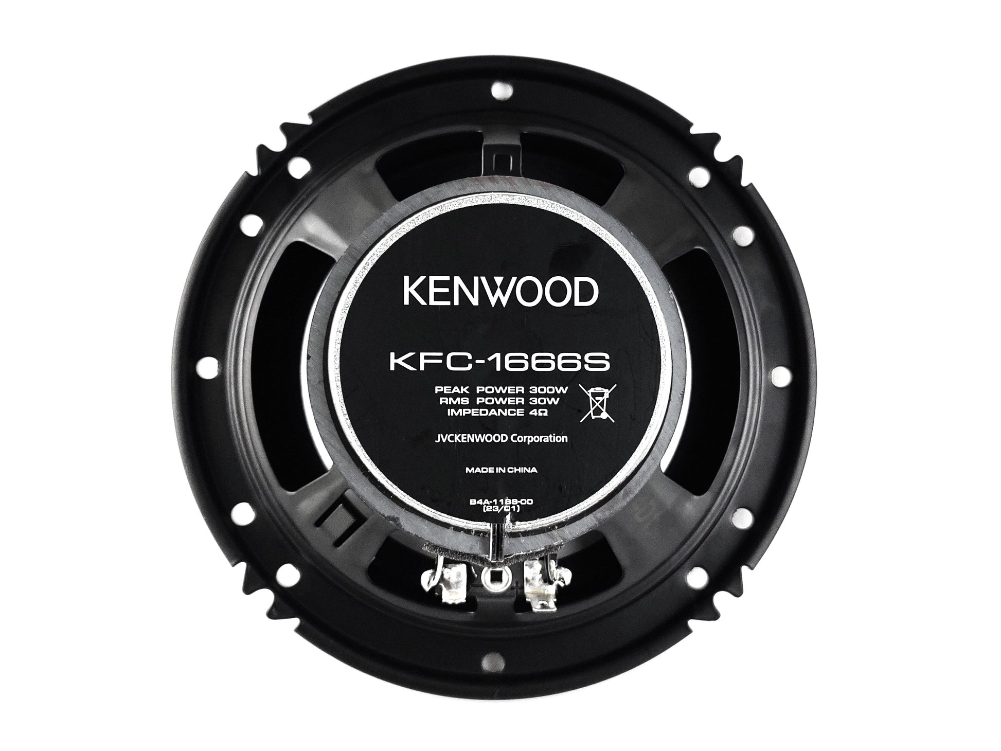 Bocinas Coaxiales 6.5 Pulgadas Kenwood Kfc-1666s 2 Vías 300w