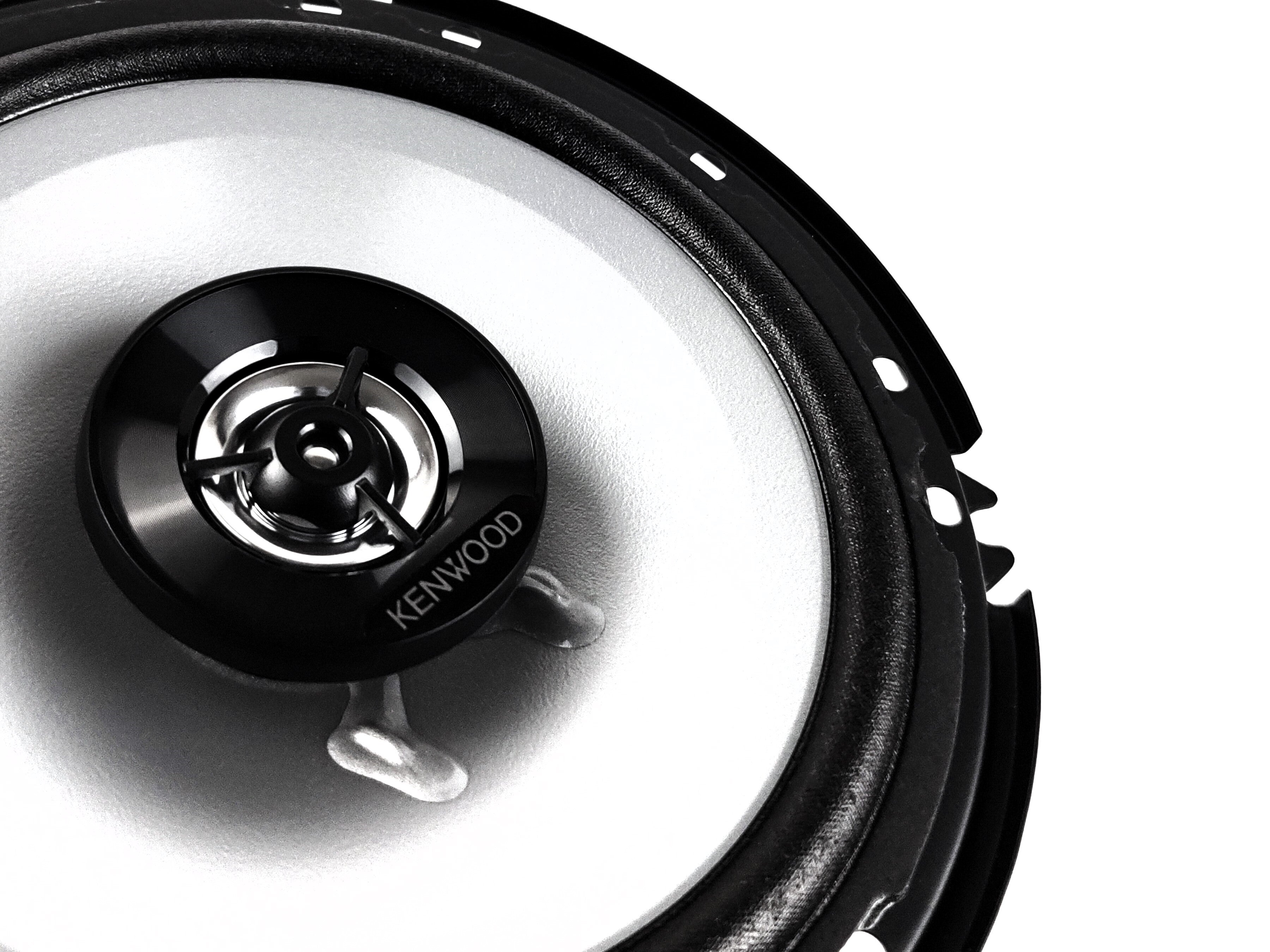 Bocinas Coaxiales 6.5 Pulgadas Kenwood Kfc-1666s 2 Vías 300w