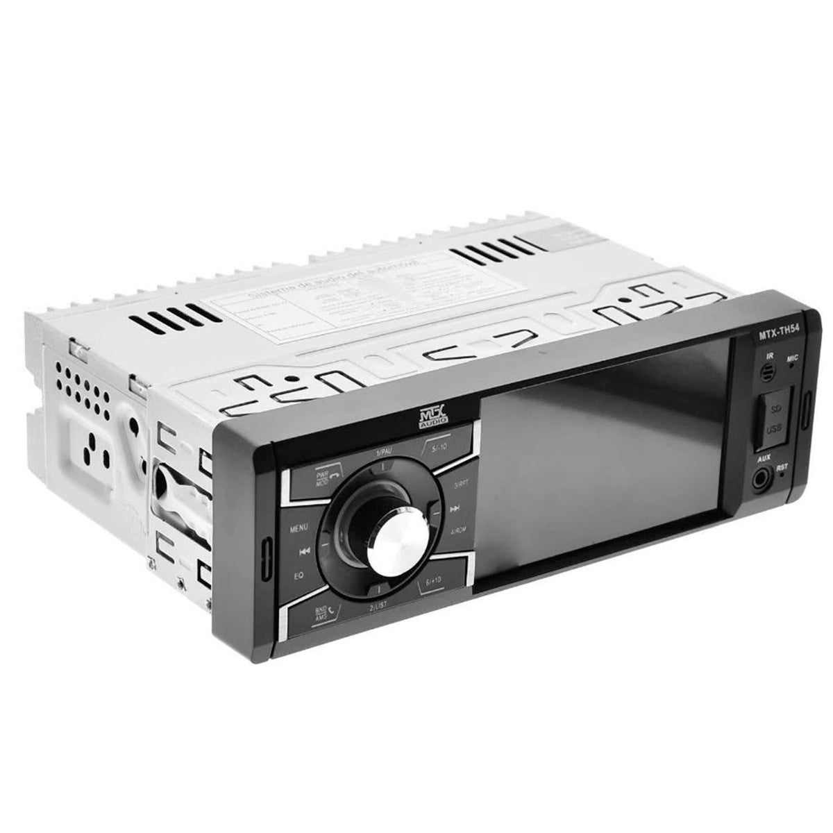 Autoestereo MTX 1 DIN MP4/MP5 PANT. LCD 4" USB - MTX-TH54