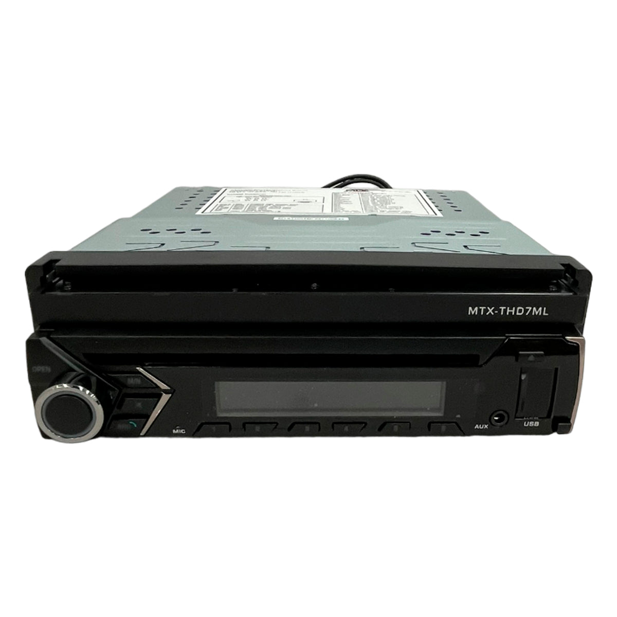 Autoestereo MTX 1 DIN Pantalla Motorizada 7" ML BT 4V 50WX4 - MTX-THD7ML