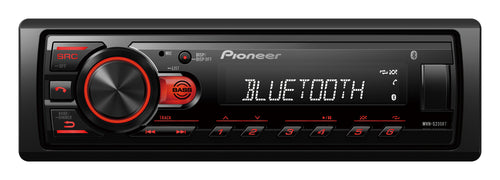 Autoestéreo Pioneer Mvh-s235bt 1din Bluetooth 50wx4 Color Negro