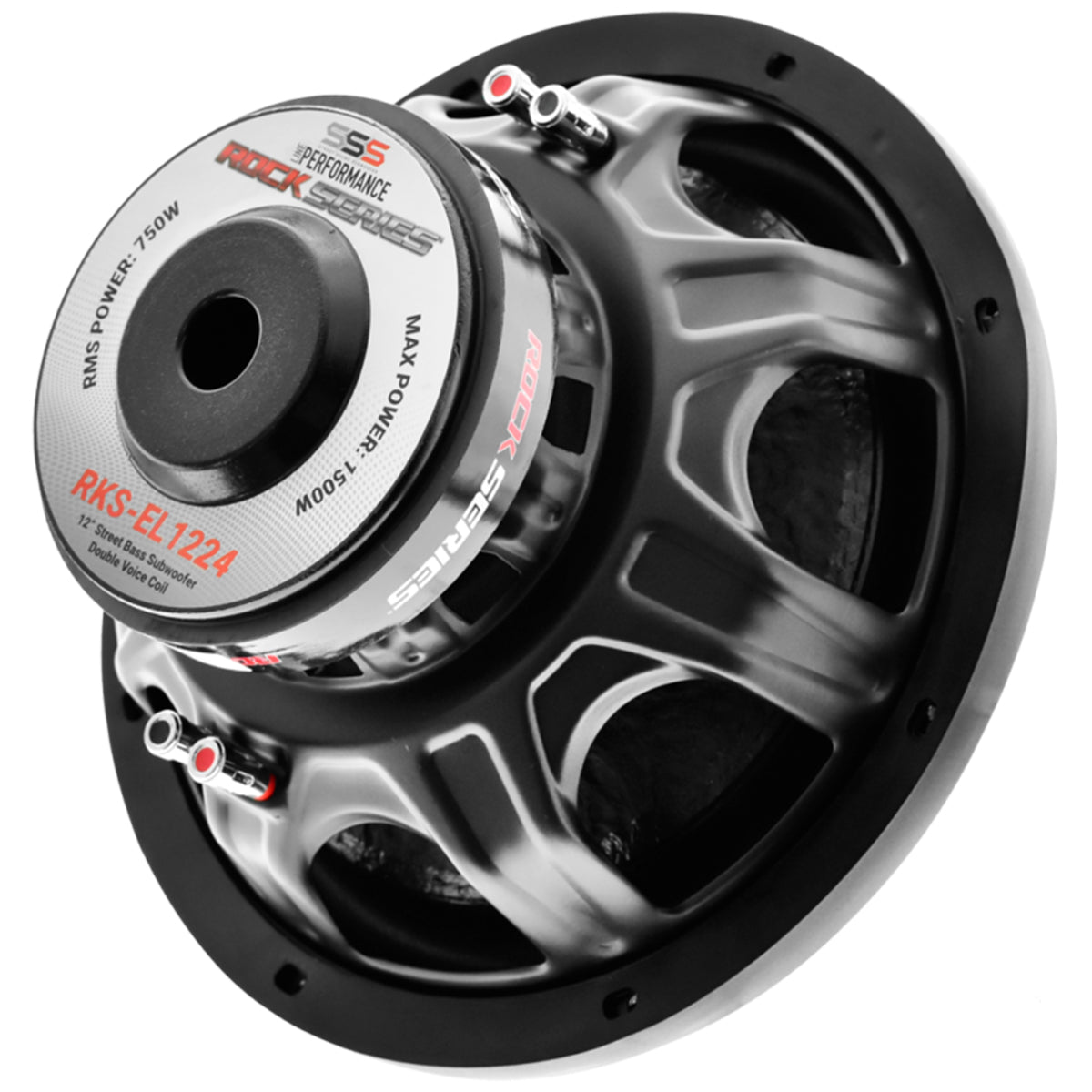 Subwoofer ROCK SERIES 12" DVC 4 Ohms 750/1500W MAX RKS-EL1224