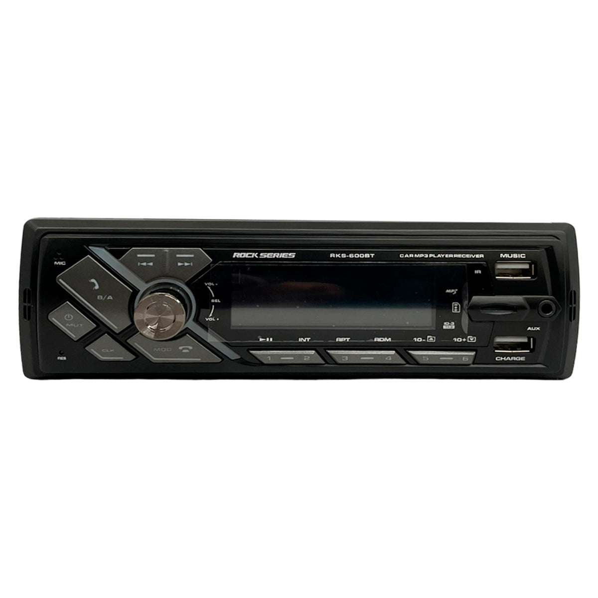 Autoestéreo ROCK SERIES 1 DIN + BOCINAS 6" - RKS-PK600BT