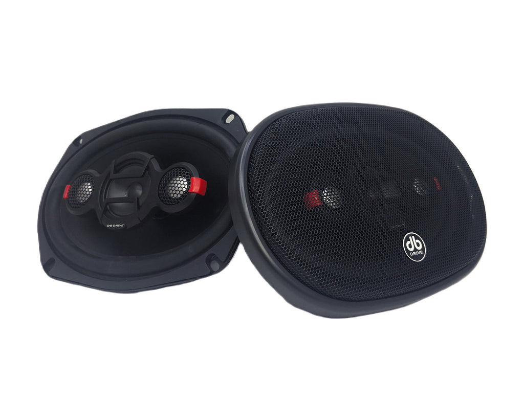Bocinas Coaxiales DB Drive S69P 250W RMS 6x9 Pulgadas 4 Vías