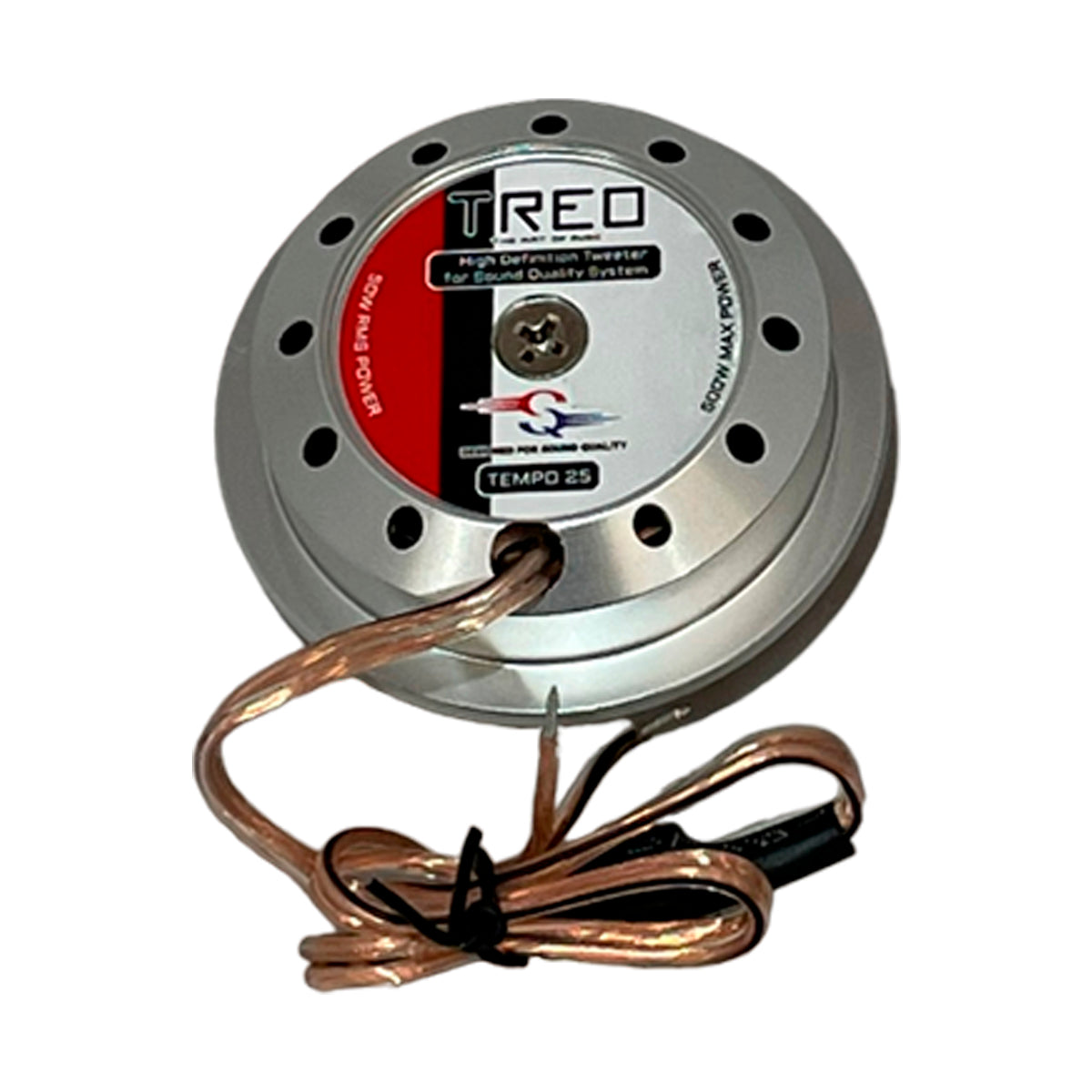Tweeter TREO SQ con potencia máxima 500W – TEMPO25