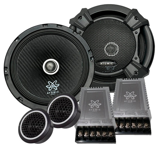 SET DE MEDIOS 6.5" ALTO RENDIMIENTO 600W TITANIUM65SQ