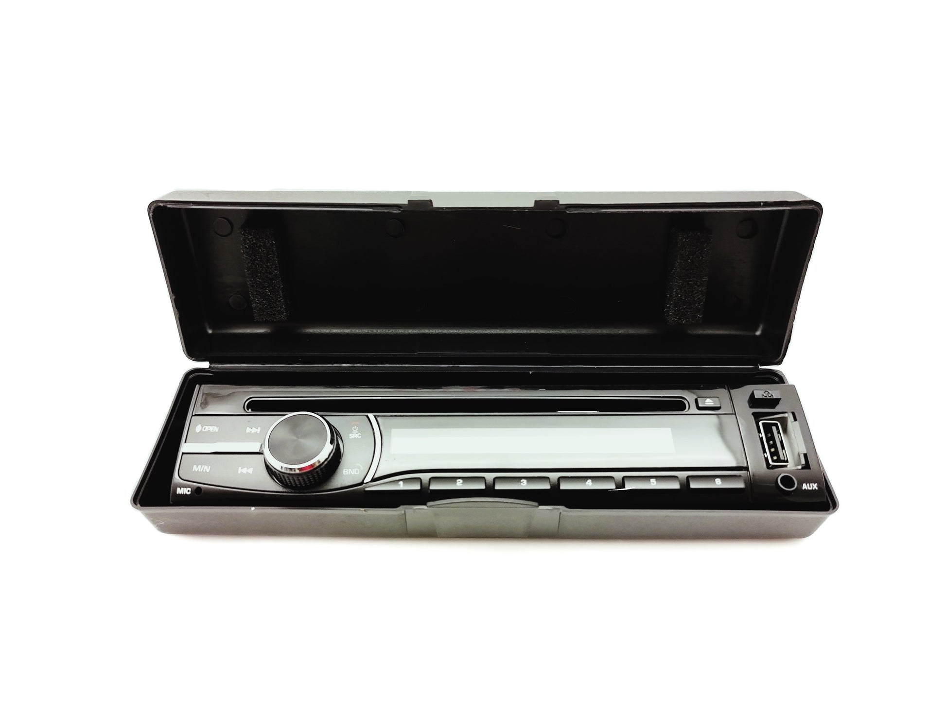 Autoestéreo 1 DIN pantalla motorizada de 7" 1 DIN con GPS/BT/Mirror Link – TREODASHML