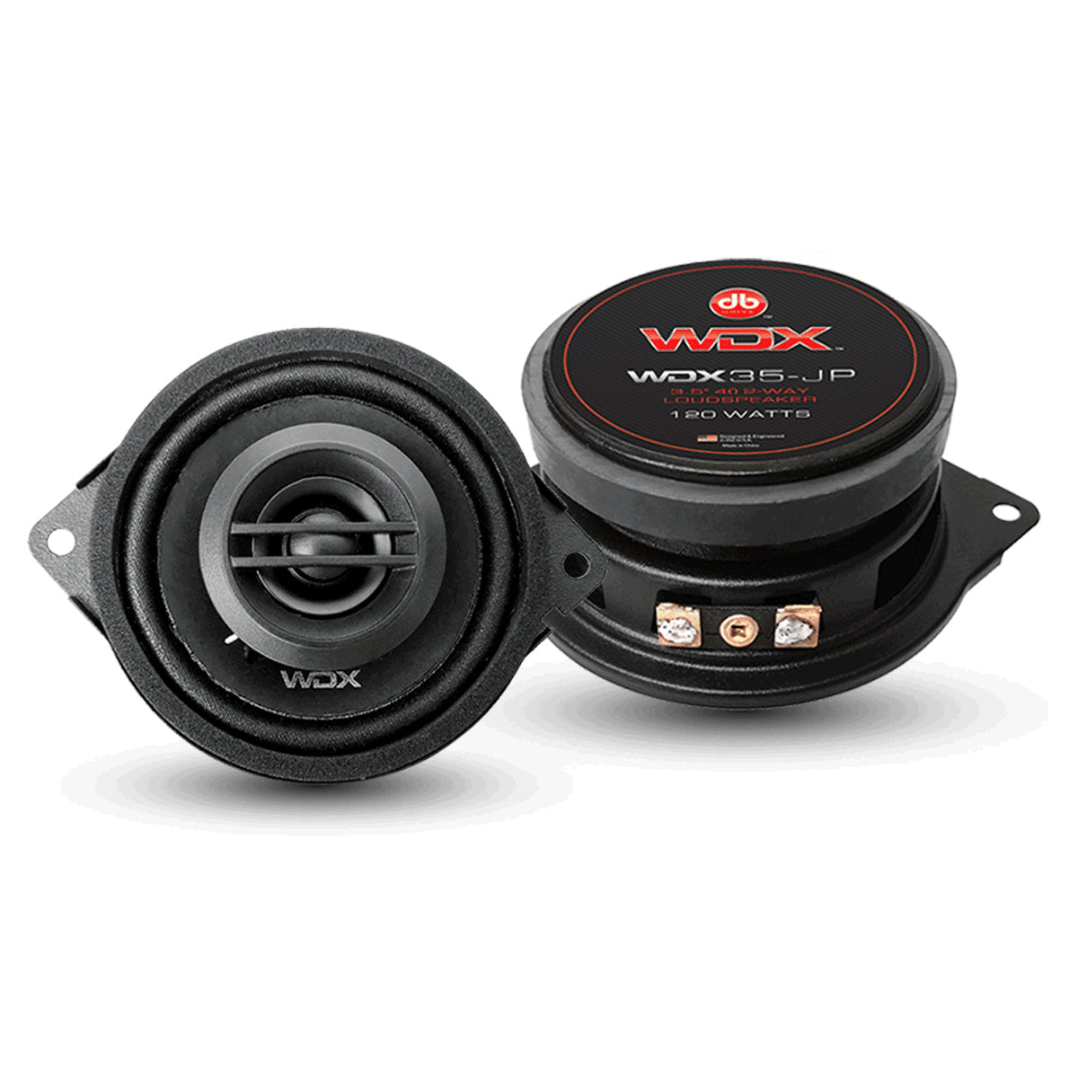 Bocinas Coaxiales Jeep Db Drive WDX35-JP 30W RMS 3.5 Pulgadas 4 Ohms 2 Vías