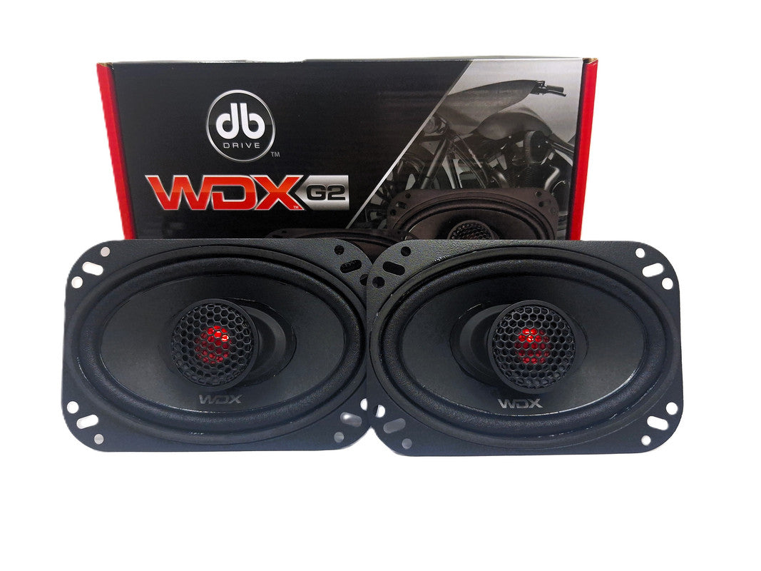 Bocinas Coaxiales Marinas DB Drive WDX46MOTO-G2 250W RMS 4x6 Pulgadas 4 Ohms