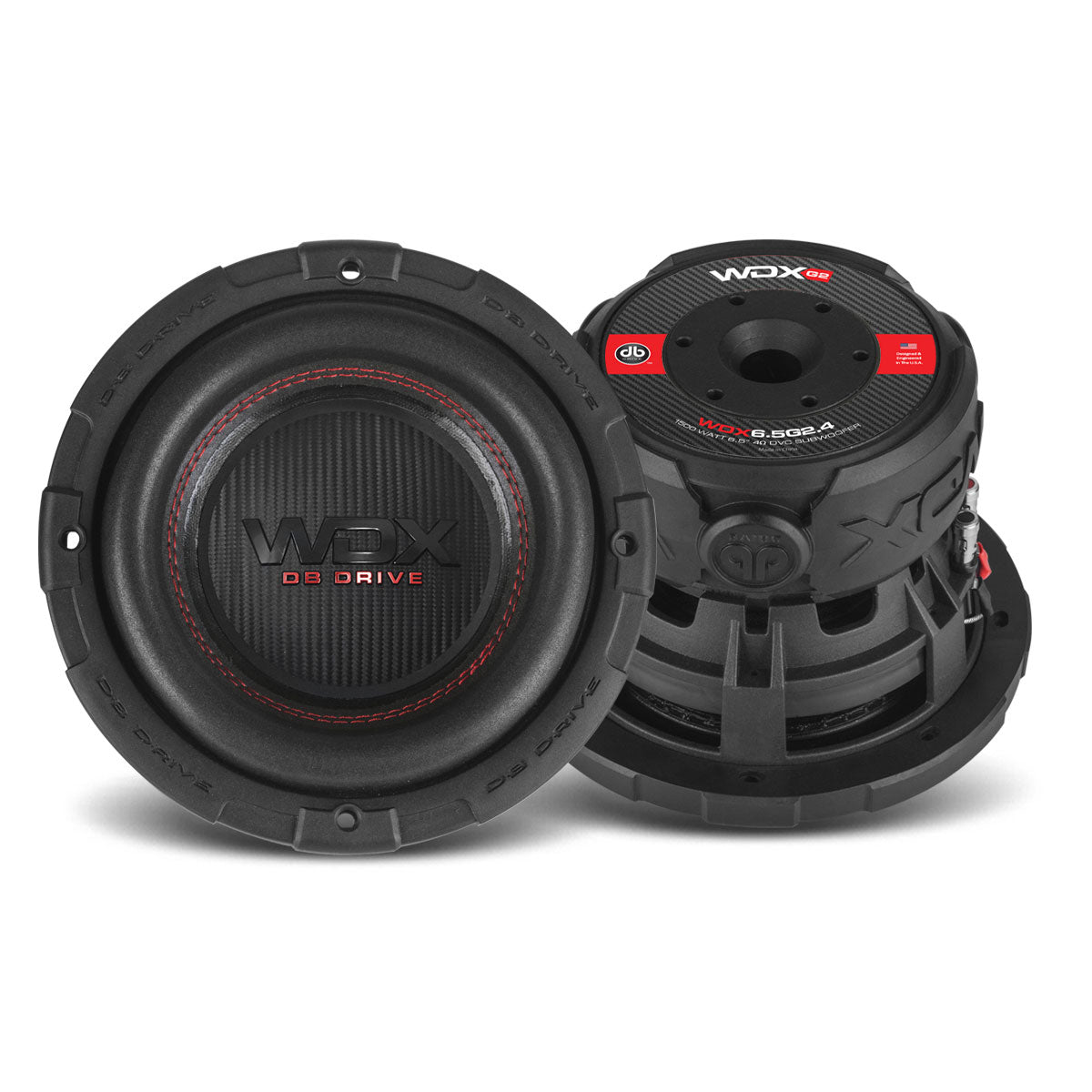 Subwoofer DB Drive WDX6.5G2.4 750W RMS 6.5 Pulgadas 4 + 4 Ohms