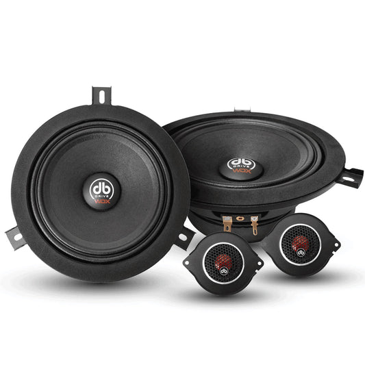 Set de Medios DB Drive WDX65C-JP 250w RMS  6.5 Pulgadas 4 Ohms 2 Vías