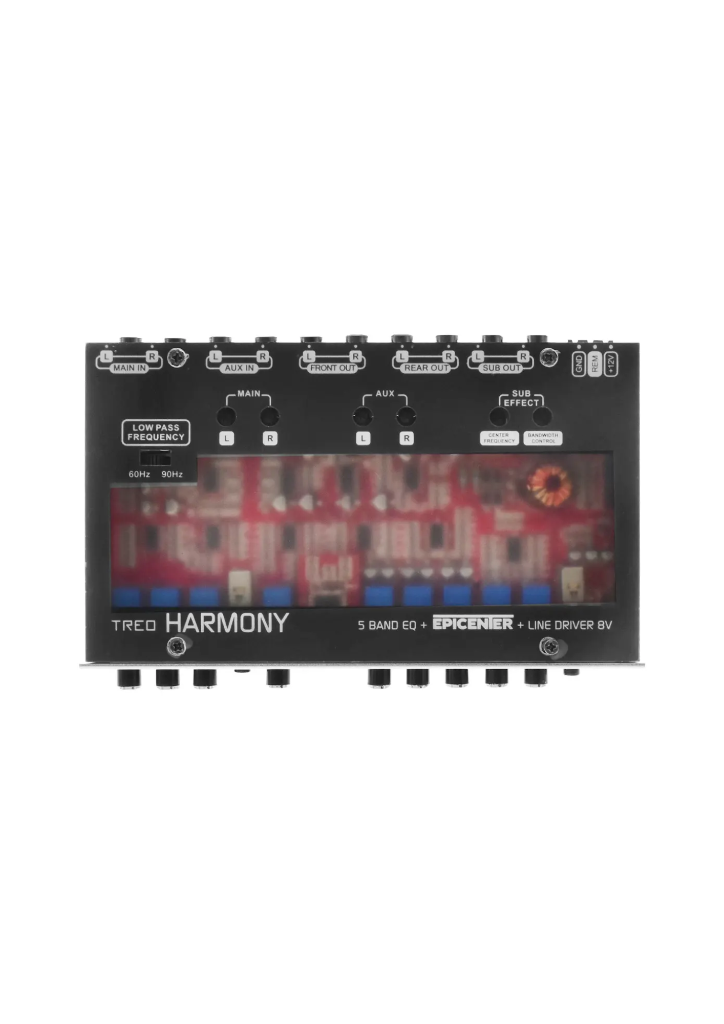 ECUALIZADOR 5 BANDAS Y EPICENTRO TREO - HARMONY1