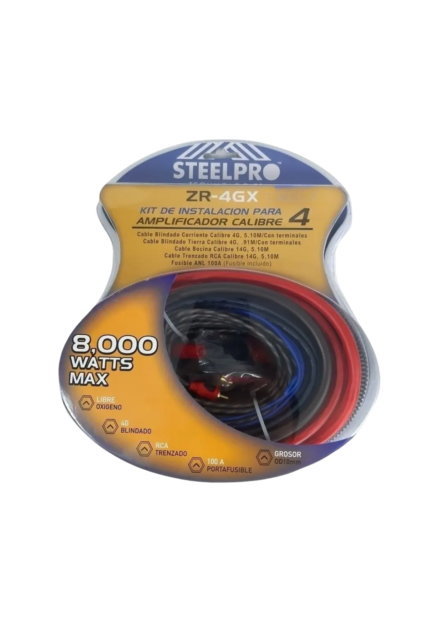KIT DE INSTALACIÓN STEELPRO - ZR-4GX
