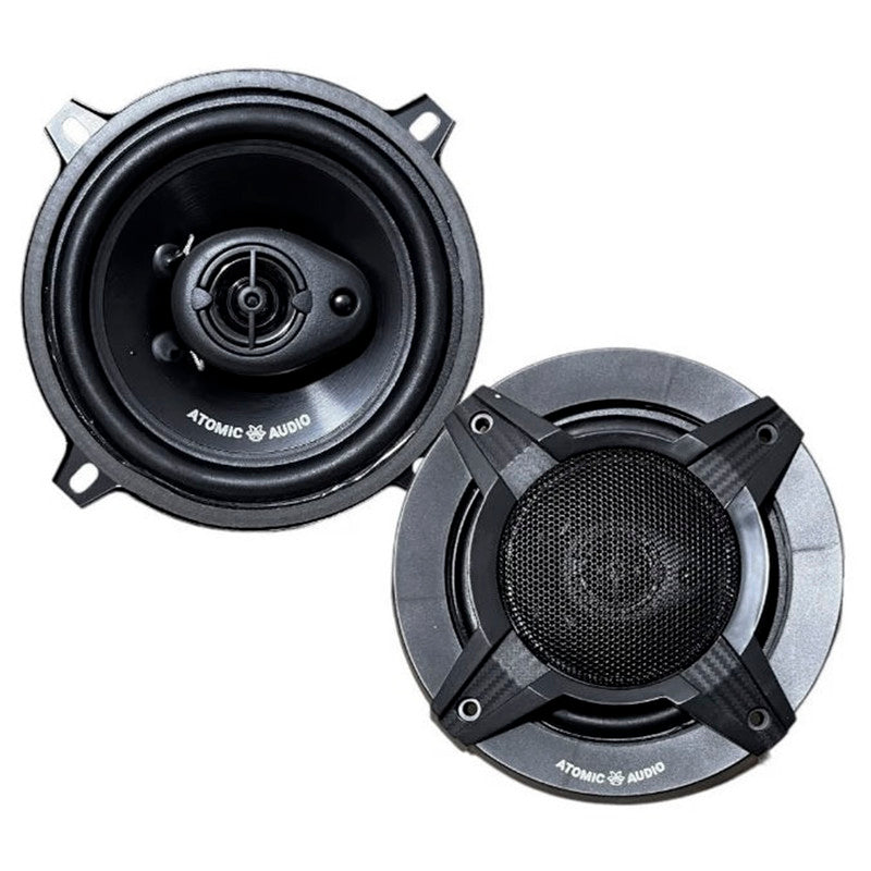 Bocinas Coaxiales ATOMIC 3 VIAS 5" 4 ohms 45W RMS - IRON 5