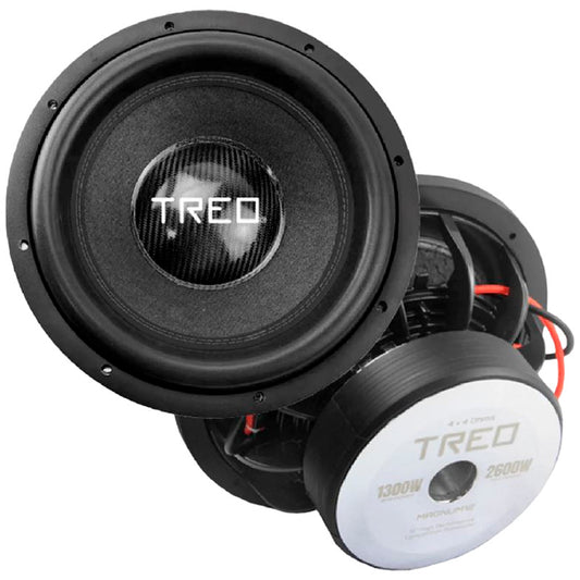 SUBWOOFER 12" TREO 1300W/2600W MAX 4ohms DUAL MAGNUM12