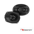 Bocinas Coaxiales Nakamichi de 3 Vías de 6×9 – NSE6918