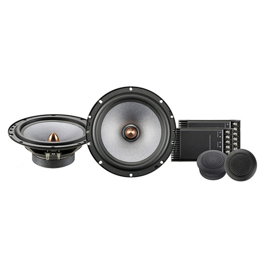 Set de Medios ROCK SERIES 2 VIAS 6.5" 60W RMS RKS-P165.2C