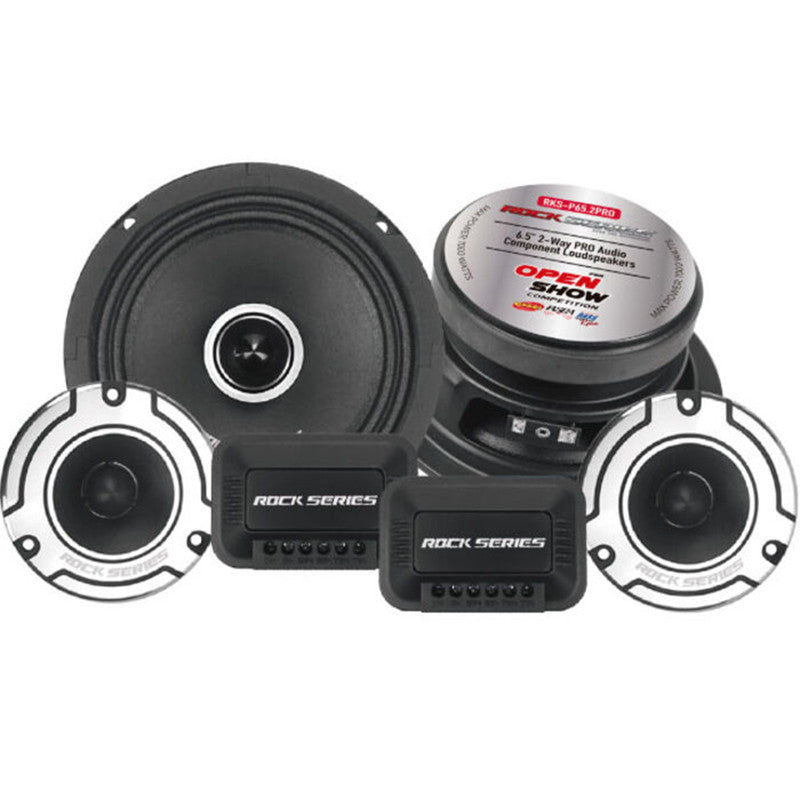 Set de Medios ROCK SERIES profesional de 2 vías de 6.5" – RKS-P65.2PRO