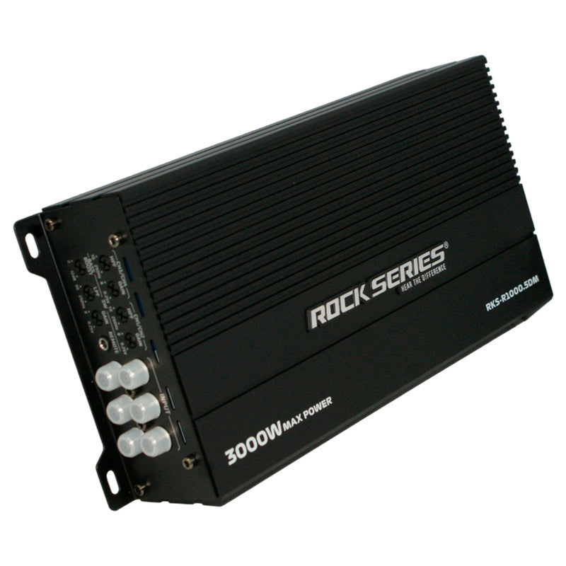 Amplificador Mini  ROCK SERIESClase D de 5 Canales – RKS-R1000.5DM