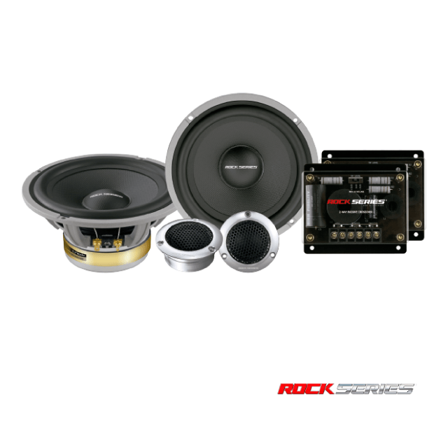 Set de MediosROCK SERIES 6.5" 2 vías para sound quality – RKS-UL165.2SQ