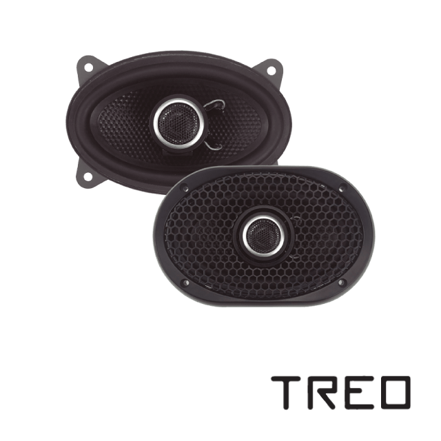 Bocina Coaxial TREO de 2 vías de 4×6" – STUDIO46