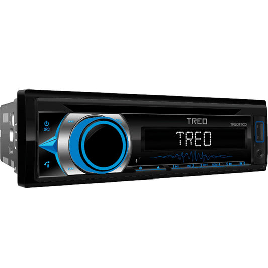 Autoestéreo TREO 1 DIN con Mecanismo CD, USB y BT – TREOF1CD